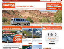 Tablet Screenshot of location-minibus.cooldrive.fr